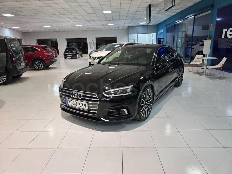 Usado Audi A5 Sportback S-Line 190 CV (139 kW) 2019 Negro Utilitario