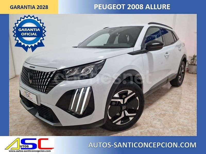 Usado Peugeot 2008 Allure 100 CV (73 kW) 2024 Blanco SUV