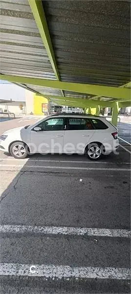 Usado Skoda Fabia Ambition 75 CV (55 kW) 2018 Blanco Familiar