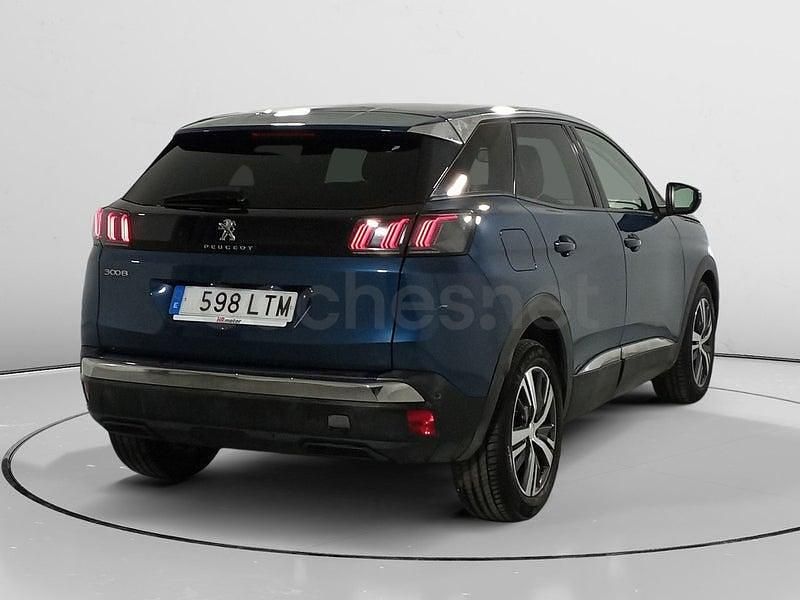 Usado Peugeot 3008 Allure 130 CV (95 kW) 2021 Azul SUV