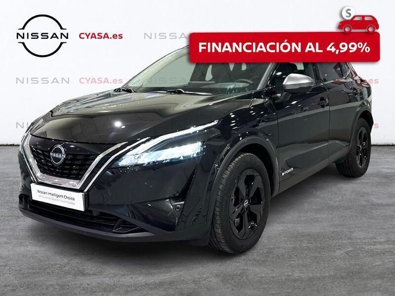 Midnight black con techo skyline grey (metalizado) Usado 2024 Nissan Qashqai Black Edition SUV | 30.900 € (Buen precio) - Imagen 1/4