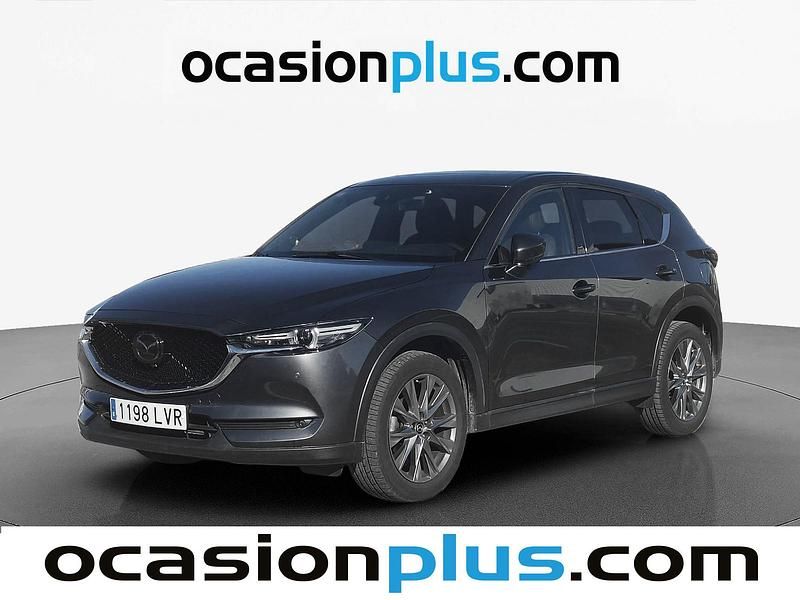 Gris Usado 2021 Mazda CX-5 Signature SUV | 25.628 € (Precio justo) - Imagen 1/4