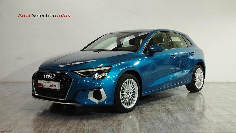 Azul Usado 2021 Audi A3 Advanced Plus | 23.900 € (Un poco caro) - Imagen 1/4