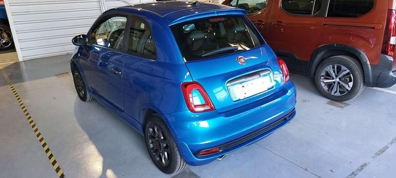 Usado Fiat 500C Sport 71 CV (52 kW) 2021 Azul Descapotable