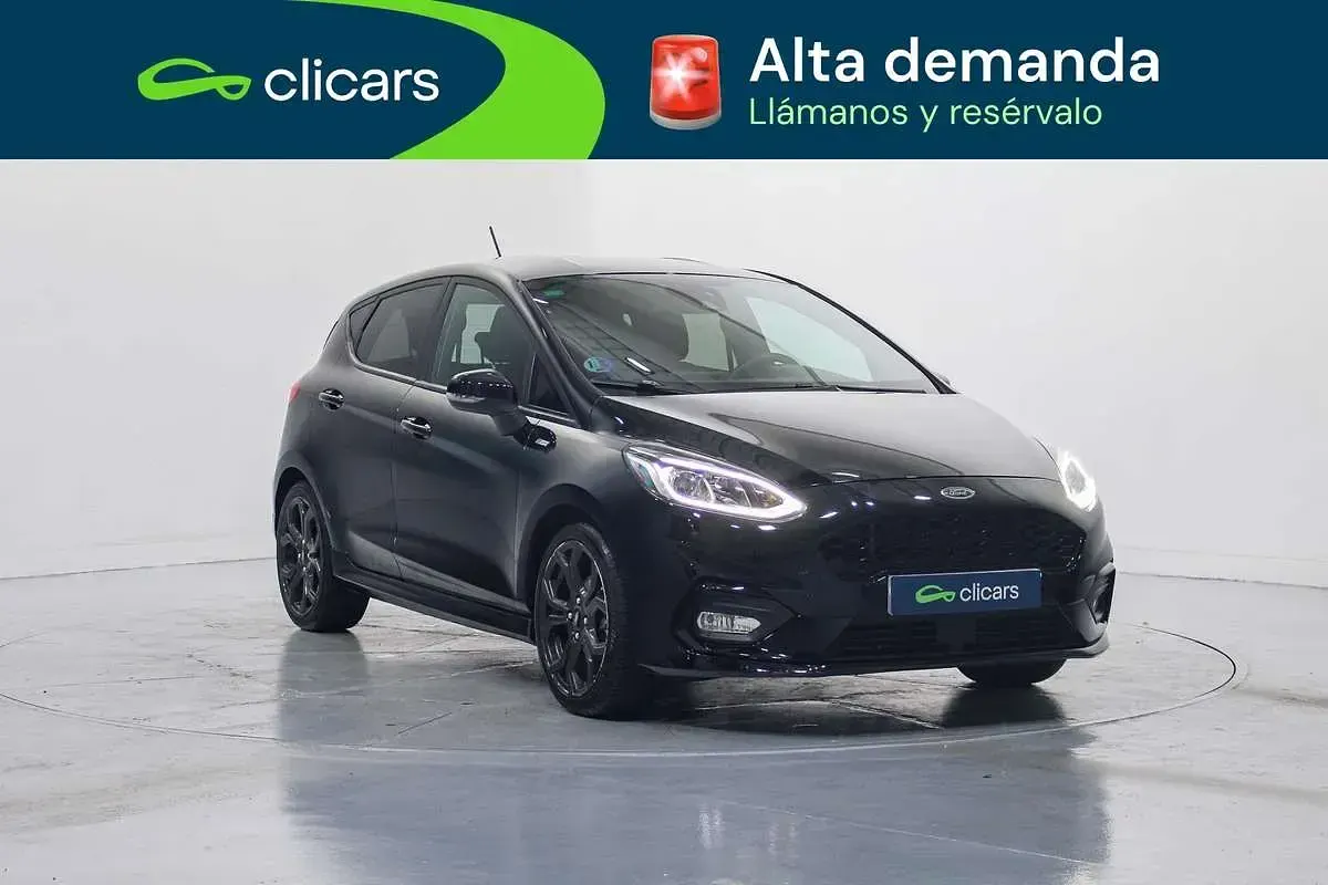 Usado Ford Fiesta ST-Line 76 CV (55 kW) 2020 Negro Utilitario