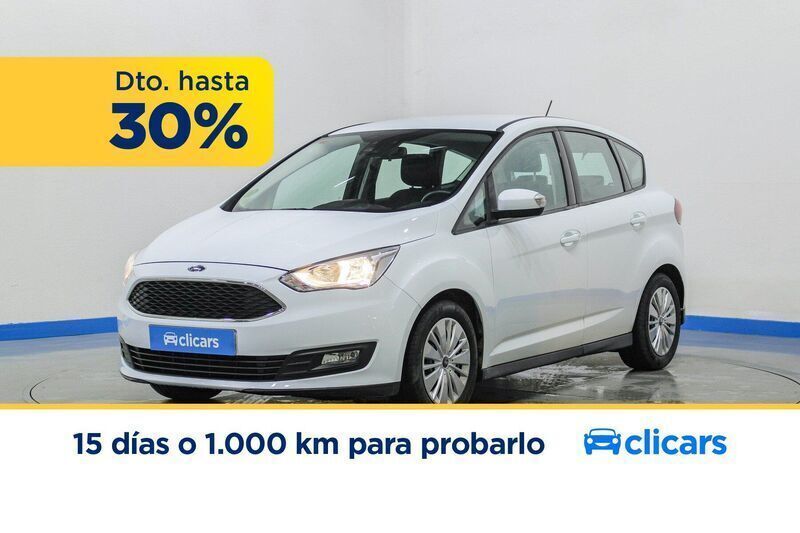 Blanco Usado 2018 Ford C-MAX Trend+ Monovolumen | 11.990 € (Buen precio) - Imagen 1/4