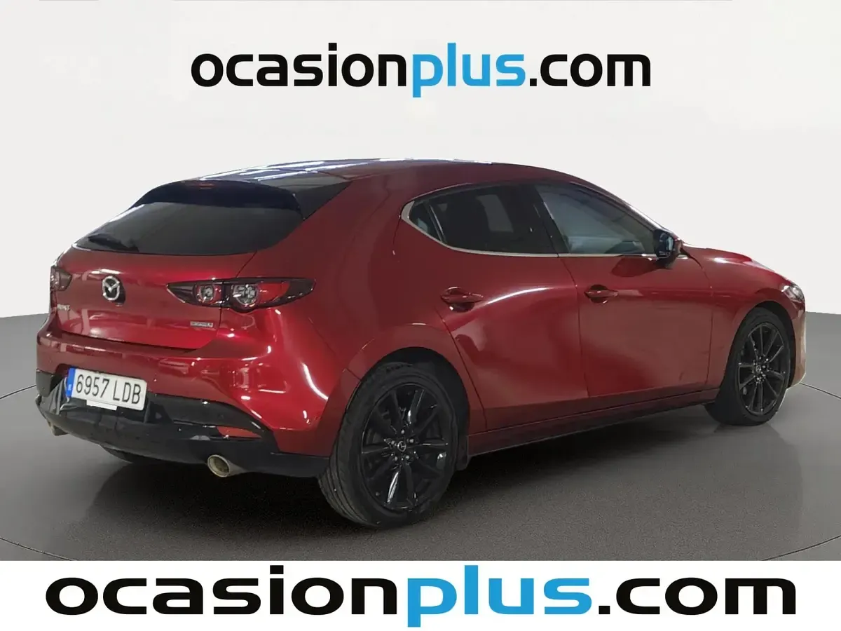 Usado Mazda 3 181 CV (133 kW) 2019 Rojo Utilitario