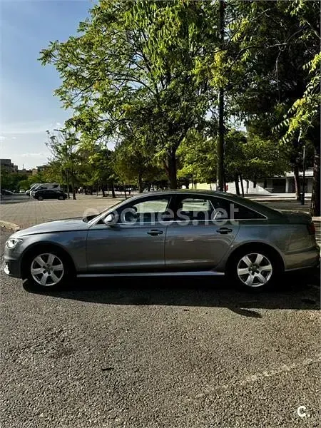 Usado Audi A6 190 CV (139 kW) 2015 Gris / plata Berlina