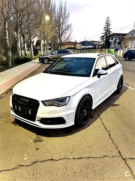 Usado Audi S3 300 CV (220 kW) 2014 Blanco Berlina