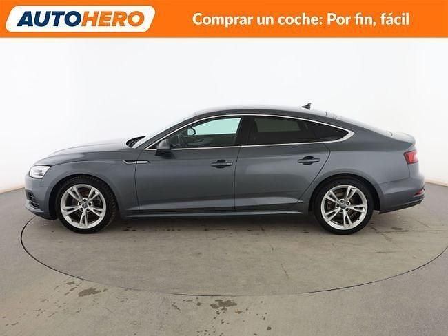 Usado Audi A5 150 CV (110 kW) 2017 Gris Coupe