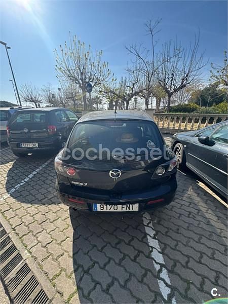 Usado Mazda 3 Active 105 CV (77 kW) 2007 Negro Berlina