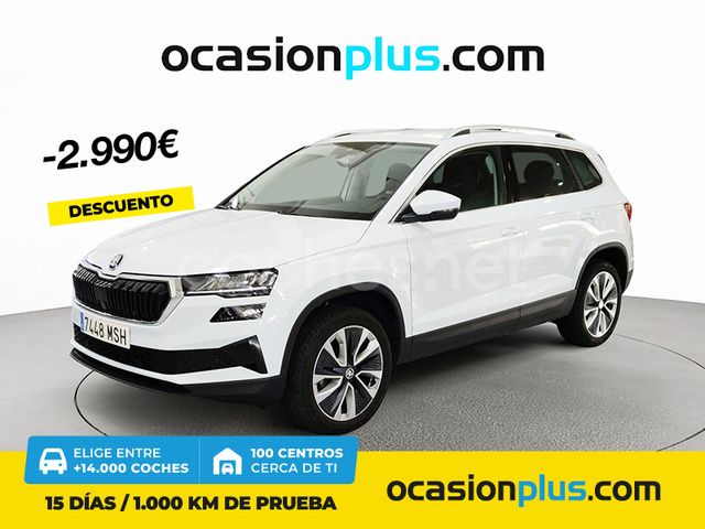 Blanco Usado 2024 Skoda Karoq Ambition SUV | 26.400 € (Caro) - Imagen 1/4