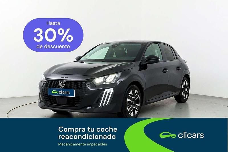 Usado Peugeot 208 Allure 102 CV (75 kW) 2025 Negro Utilitario