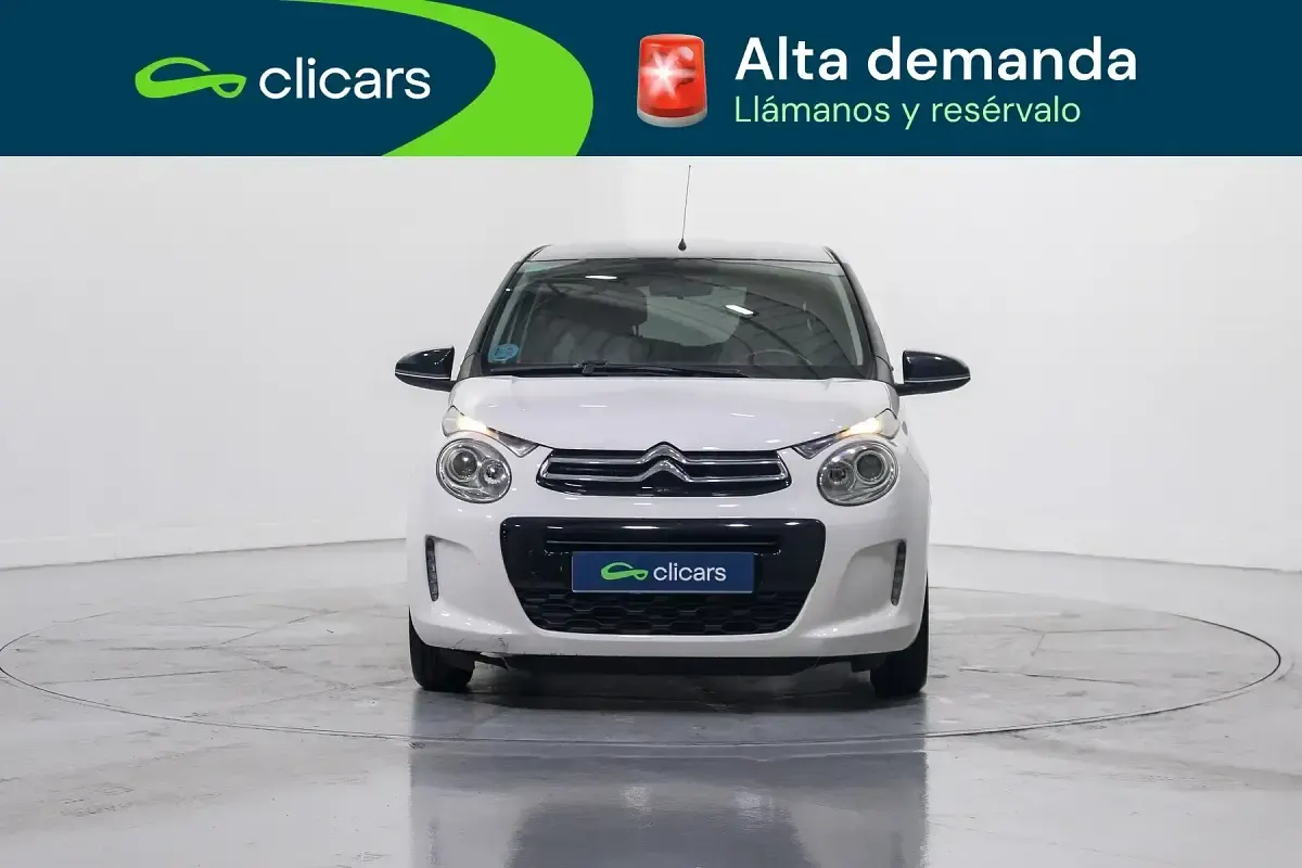 Usado Citroën C1 Origins 72 CV (52 kW) 2019 Blanco Utilitario