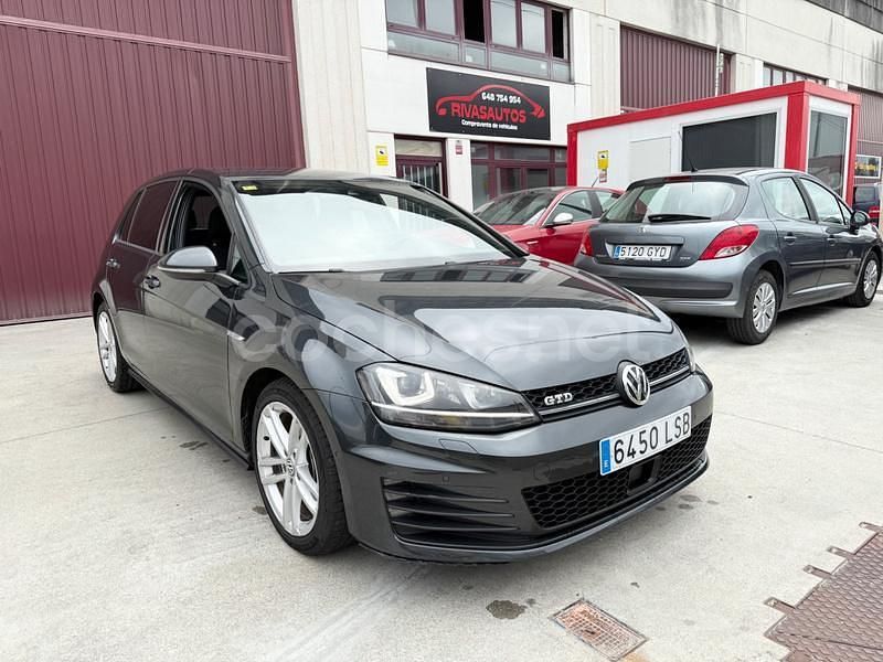 Gris / plata Usado 2015 VW Golf VII GTD Berlina | 12.990 € (Super precio) - Imagen 1/4
