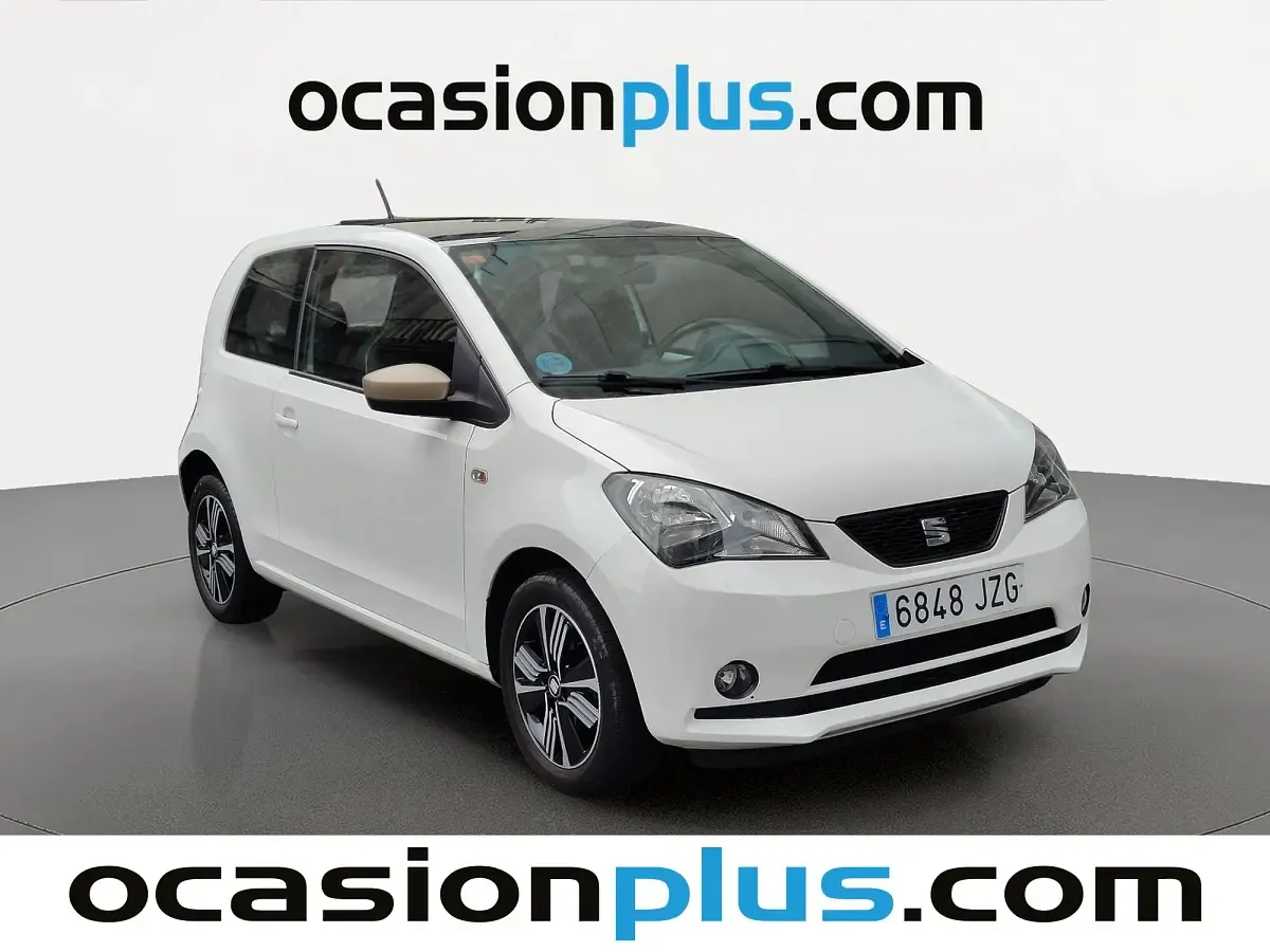 Usado Seat Mii Style 75 CV (55 kW) 2017 Blanco Utilitario