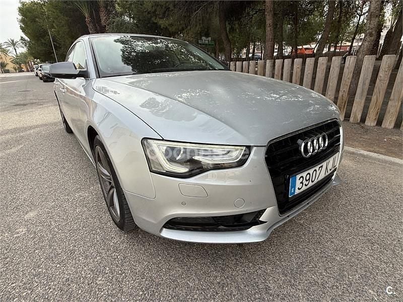 Gris / plata Usado 2014 Audi A5 Sportback Advanced Utilitario | 11.000 € (Super precio) - Imagen 1/4