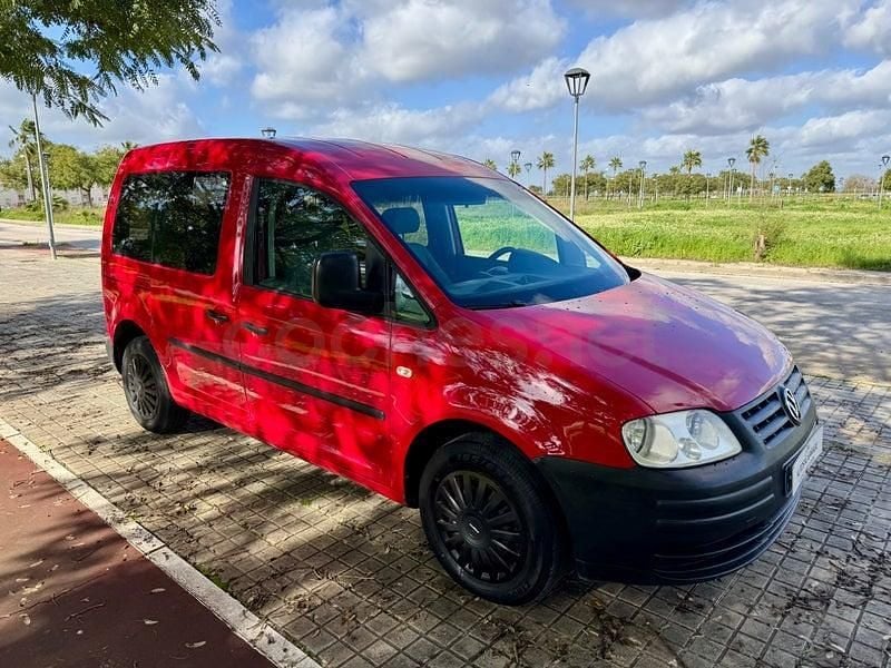 Usado VW Caddy Life 105 CV (77 kW) 2009 Rojo Monovolumen