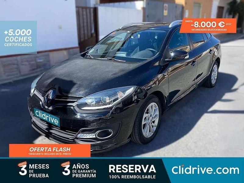 Usado Renault Mégane GrandTour Business 110 CV (80 kW) 2014 Negro Familiar