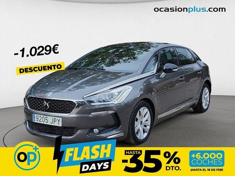 Usado DS Automobiles DS5 Style 120 CV (88 kW) 2016 Gris Utilitario