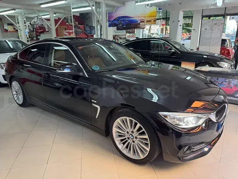 Usado BMW 420 190 CV (139 kW) 2015 Negro Coupe