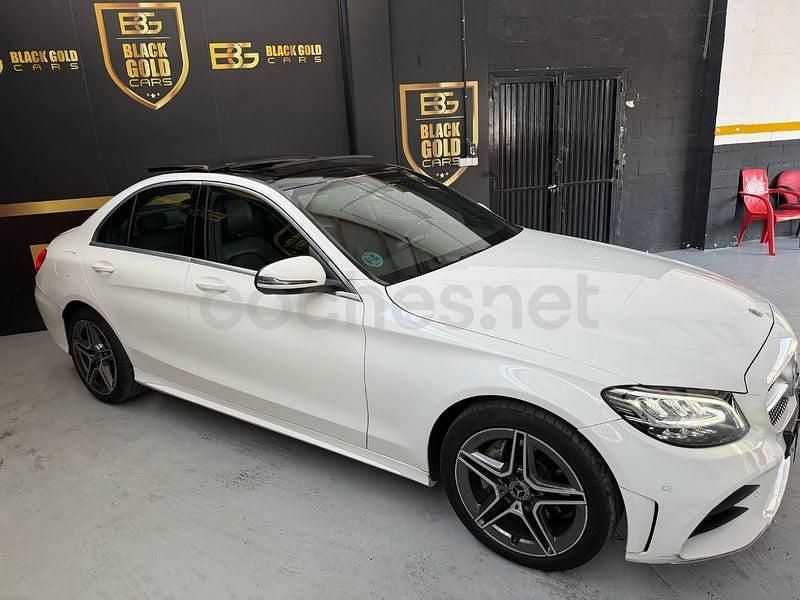 Usado Mercedes C200 160 CV (117 kW) 2020 Blanco Berlina
