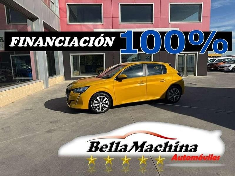 Amarillo Usado 2020 Peugeot 208 Active Utilitario | 9775 € (Precio justo) - Imagen 1/4