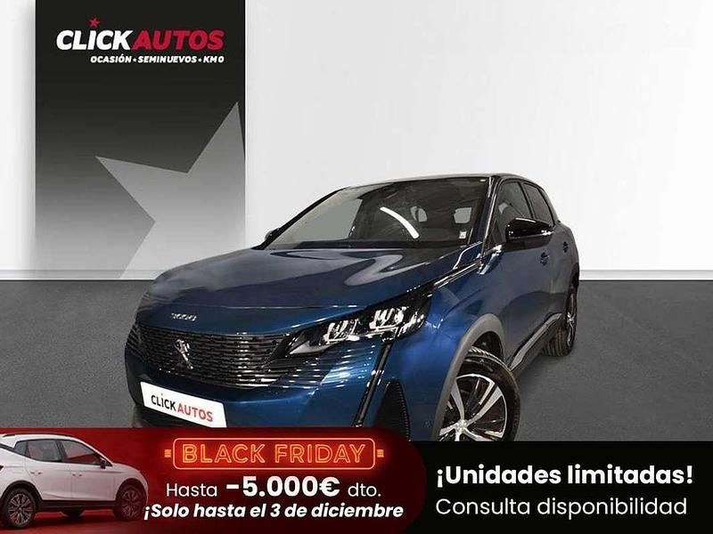 Azul Usado 2023 Peugeot 3008 Allure SUV | 16.650 € (Buen precio) - Imagen 1/4