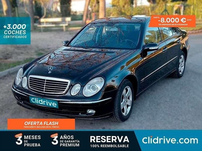 Usado Mercedes E430 Avantgarde 279 CV (205 kW) 2005 Negro Berlina