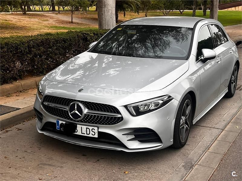 Gris / plata Usado 2020 Mercedes A200 Berlina | 23.500 € (Buen precio) - Imagen 1/4
