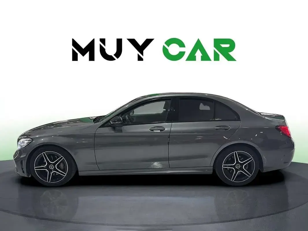 Usado Mercedes C220 194 CV (142 kW) 2018 Gris Berlina