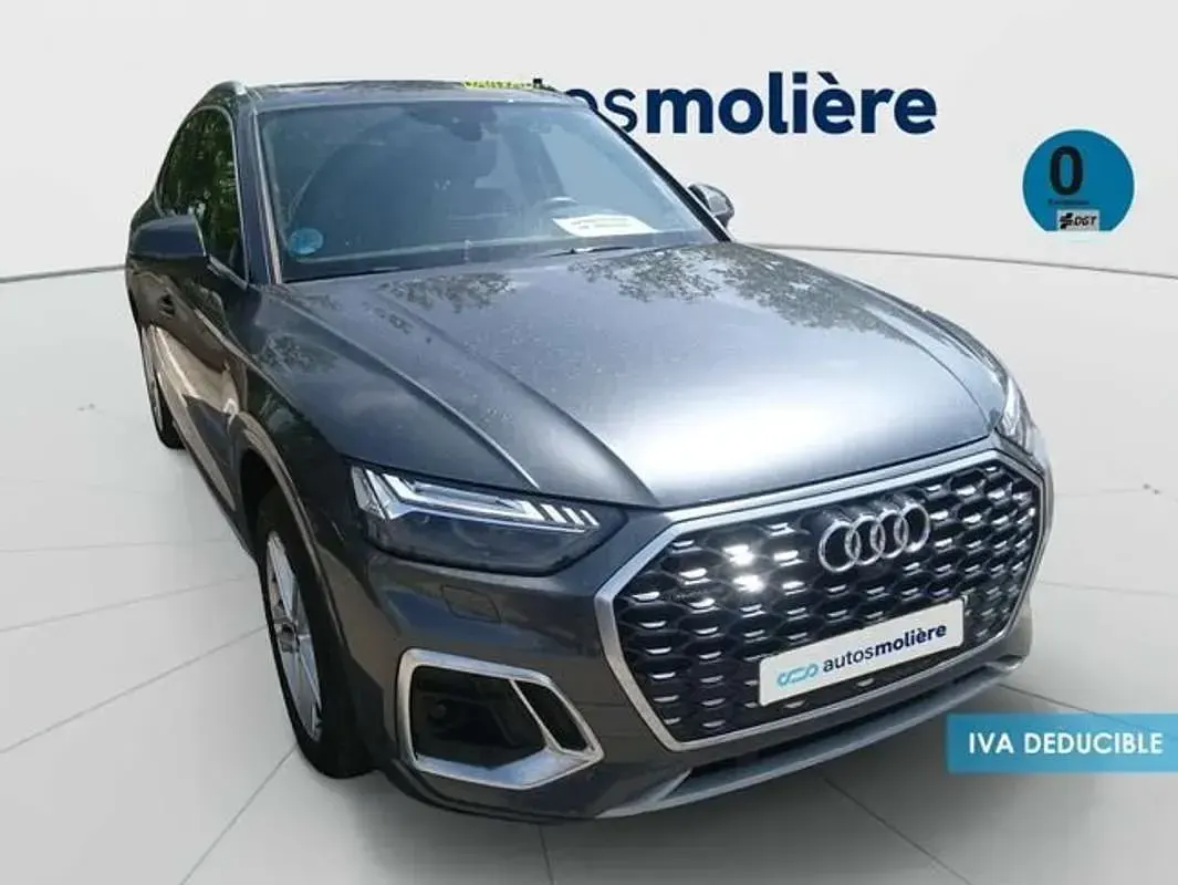 Usado Audi Q5 S-Line 299 CV (219 kW) 2022 Gris SUV