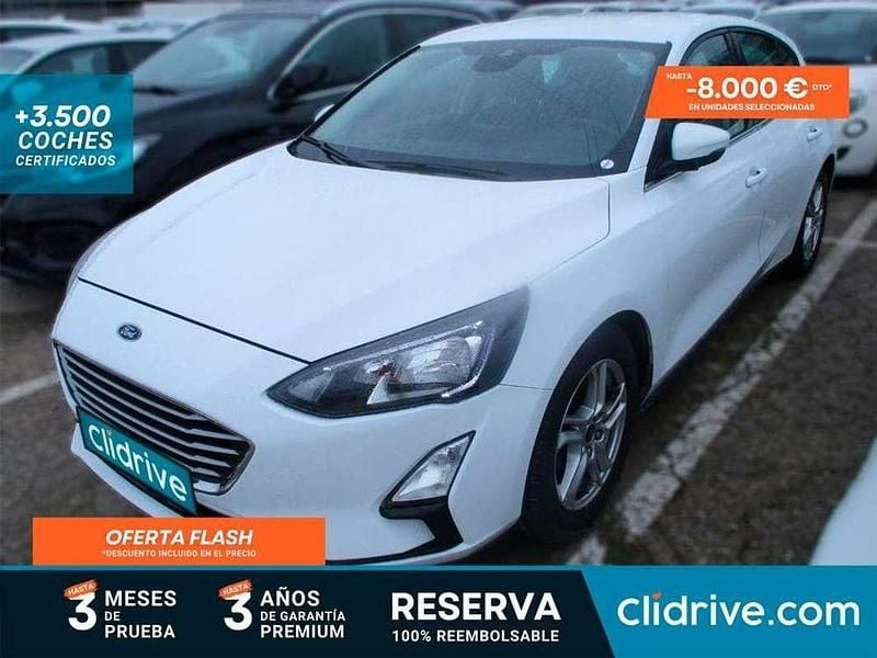 Blanco Usado 2020 Ford Focus Trend Utilitario | 10.290 € (Buen precio) - Imagen 1/3
