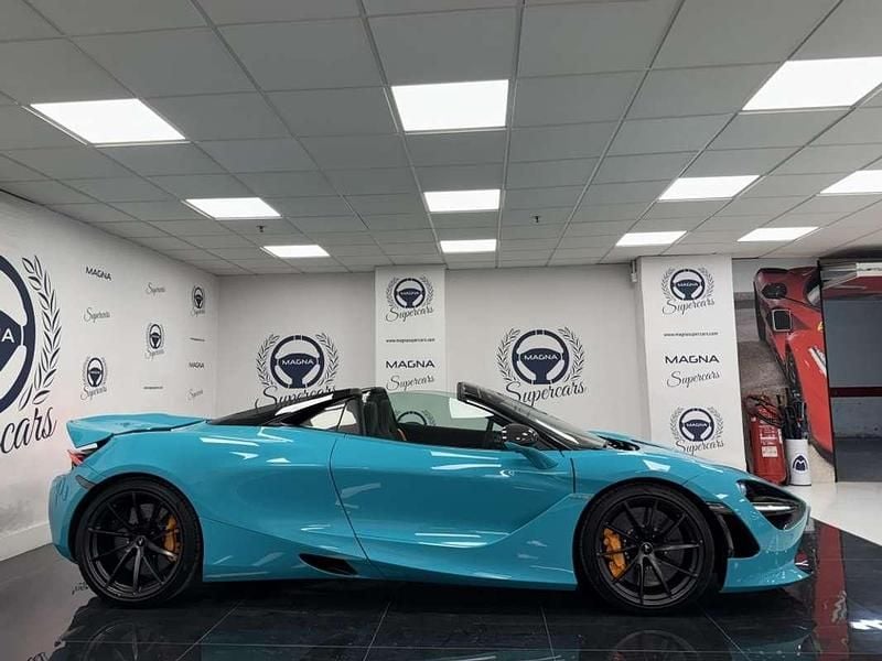 Usado McLaren 720S 721 CV (530 kW) 2022 Azul Descapotable