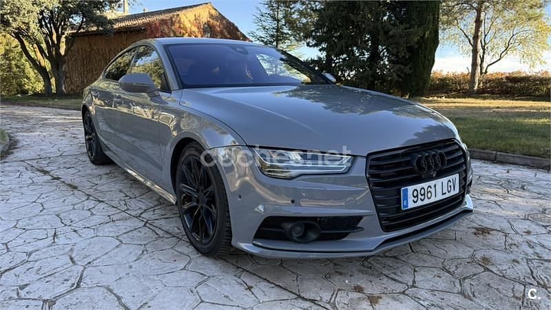Gris / plata Usado 2015 Audi A7 Sportback Utilitario | 28.995 € (Precio justo) - Imagen 1/4