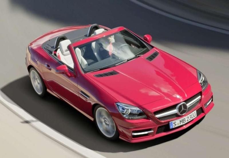 Usado Mercedes SLK250 204 CV (150 kW) 2015 Blanco Descapotable