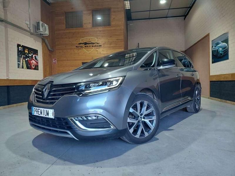 Usado Renault Espace Zen 160 CV (117 kW) 2017 Gris Monovolumen