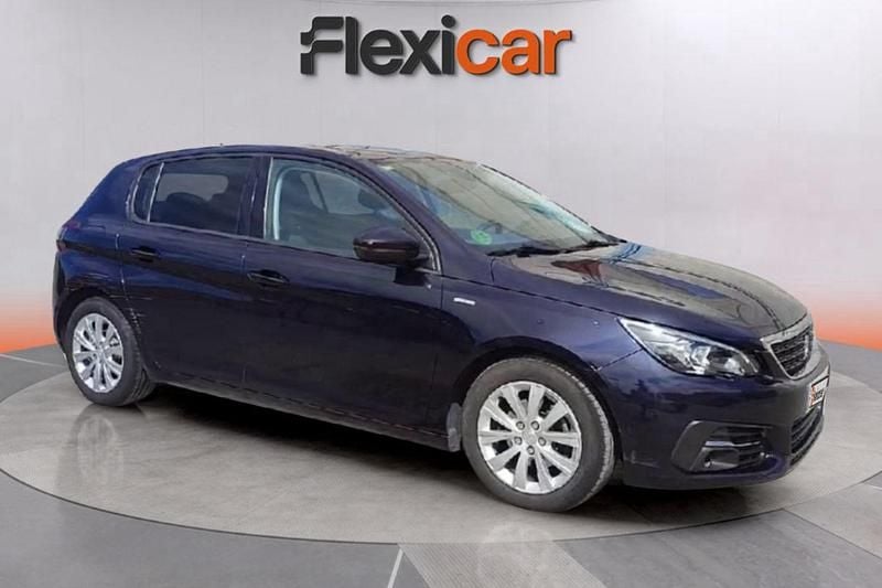 Violeta Usado 2020 Peugeot 308 Style Berlina | 9990 € (Precio justo) - Imagen 1/4