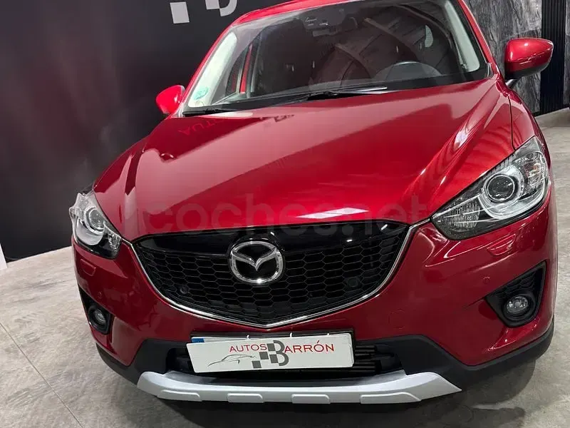 Usado Mazda CX-5 Style 150 CV (110 kW) 2014 Granate SUV