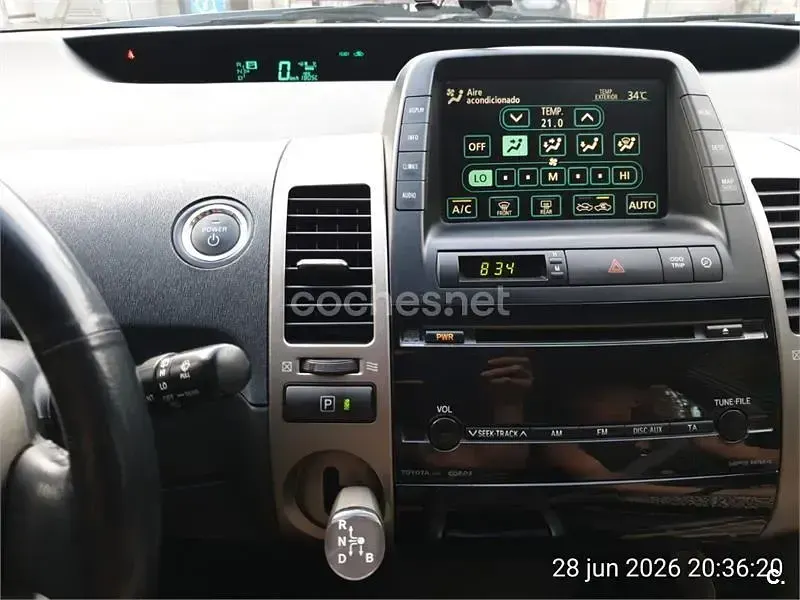 Usado Toyota Prius Sol 112 CV (82 kW) 2007 Gris / plata Utilitario