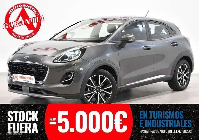 Usado Ford Puma Titanium 125 CV (91 kW) 2022 Gris SUV
