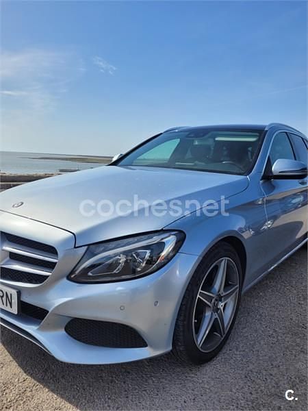 Gris / plata Usado 2016 Mercedes C220 Avantgarde Familiar | 16.900 € (Precio justo) - Imagen 1/4