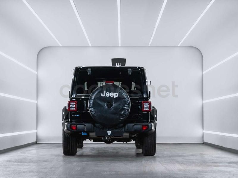 Usado Jeep Wrangler 381 CV (280 kW) 2021 Negro SUV