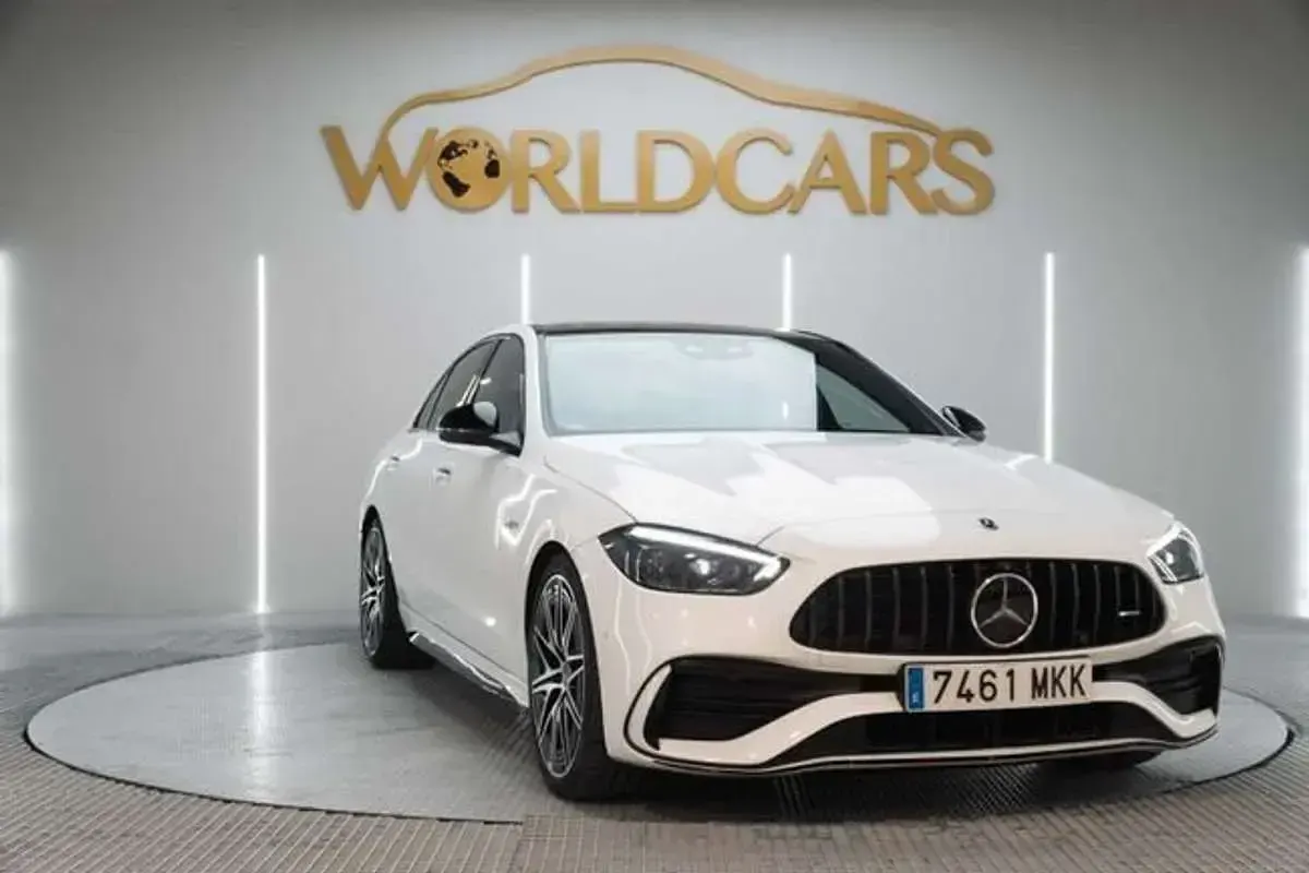 Usado Mercedes C43 AMG AMG 408 CV (300 kW) 2023 Blanco Berlina