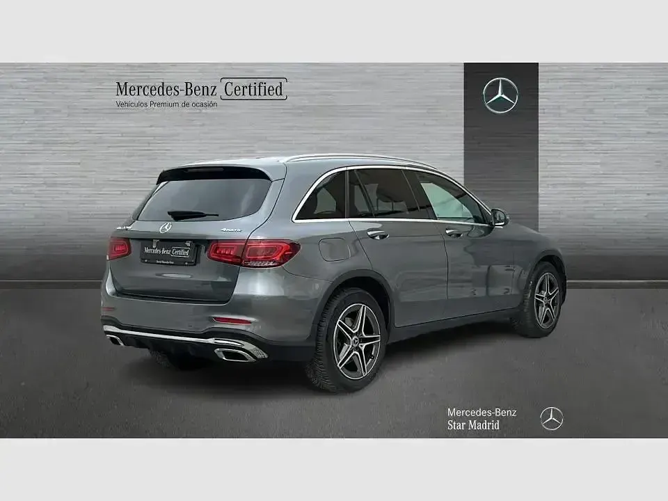 Usado Mercedes GLC220 194 CV (142 kW) 2020 Gris selenita metalizado SUV