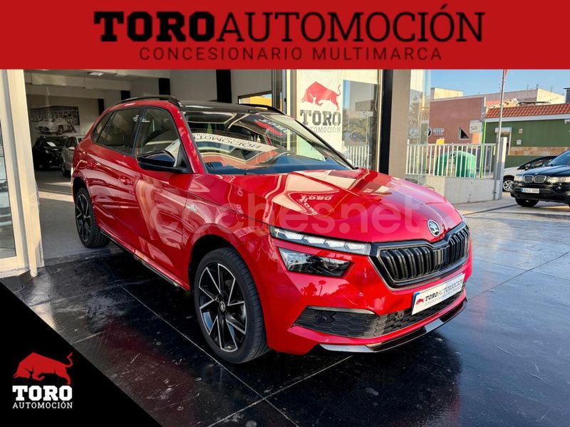 Rojo Usado 2021 Skoda Kamiq Monte Carlo SUV | 16.990 € (Precio justo) - Imagen 1/4