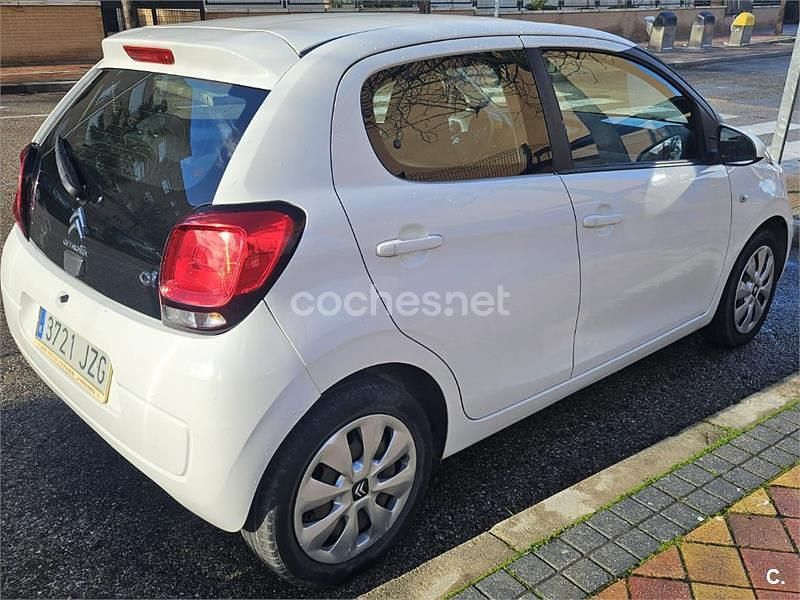 Usado Citroën C1 Feel 82 CV (60 kW) 2017 Blanco Utilitario