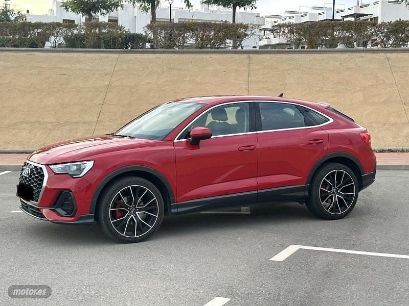 Rojo Usado 2023 Audi Q3 Sportback S-Line SUV | 34.950 € (Precio justo) - Imagen 1/4
