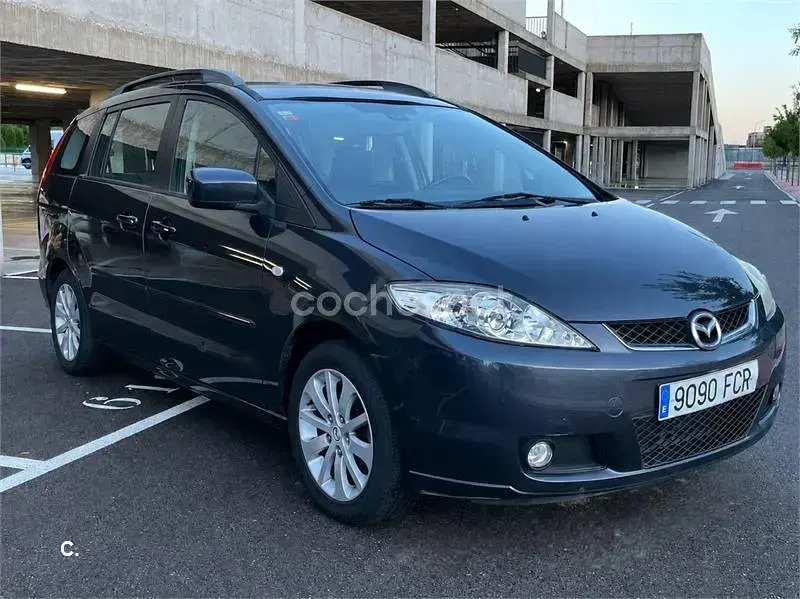 Usado Mazda 5 Active 110 CV (80 kW) 2006 Negro Monovolumen