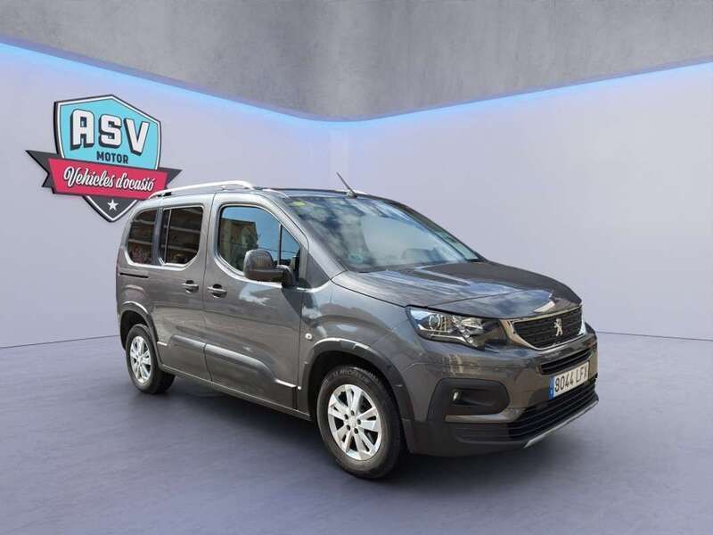 Gris Usado 2020 Peugeot Rifter Allure Monovolumen | 19.900 € (Precio justo) - Imagen 1/4
